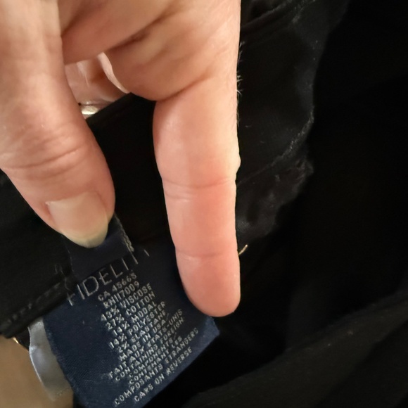 Fidelity Gwen Jett hi rise jeans - Picture 4 of 8